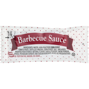 PPI Single Serve Barbecue Sauce, 12 gr. Sachets (Pack of 200) image