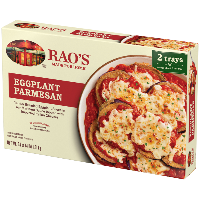 Eggplant Parmesan Frozen Meal, 64 oz - Right angle Image