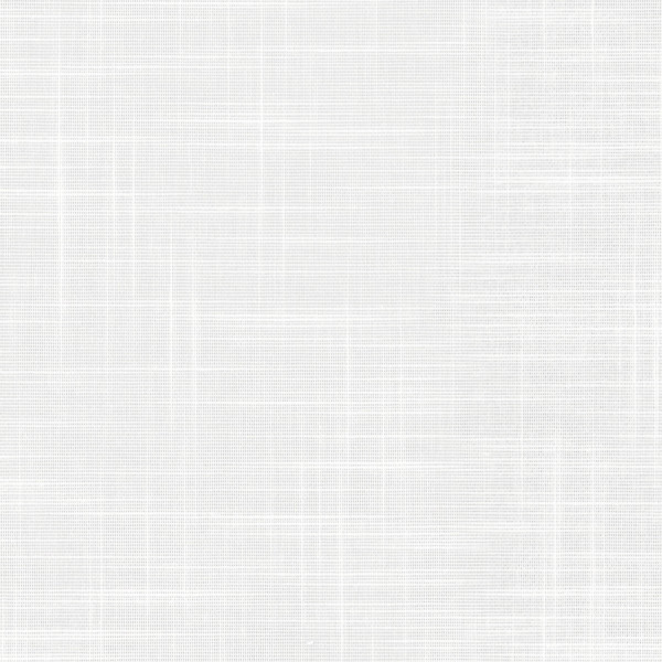Linen-like fabric displays subtle crisscrossing fine gray threads forming a faint grid across an evenly lit pale surface.