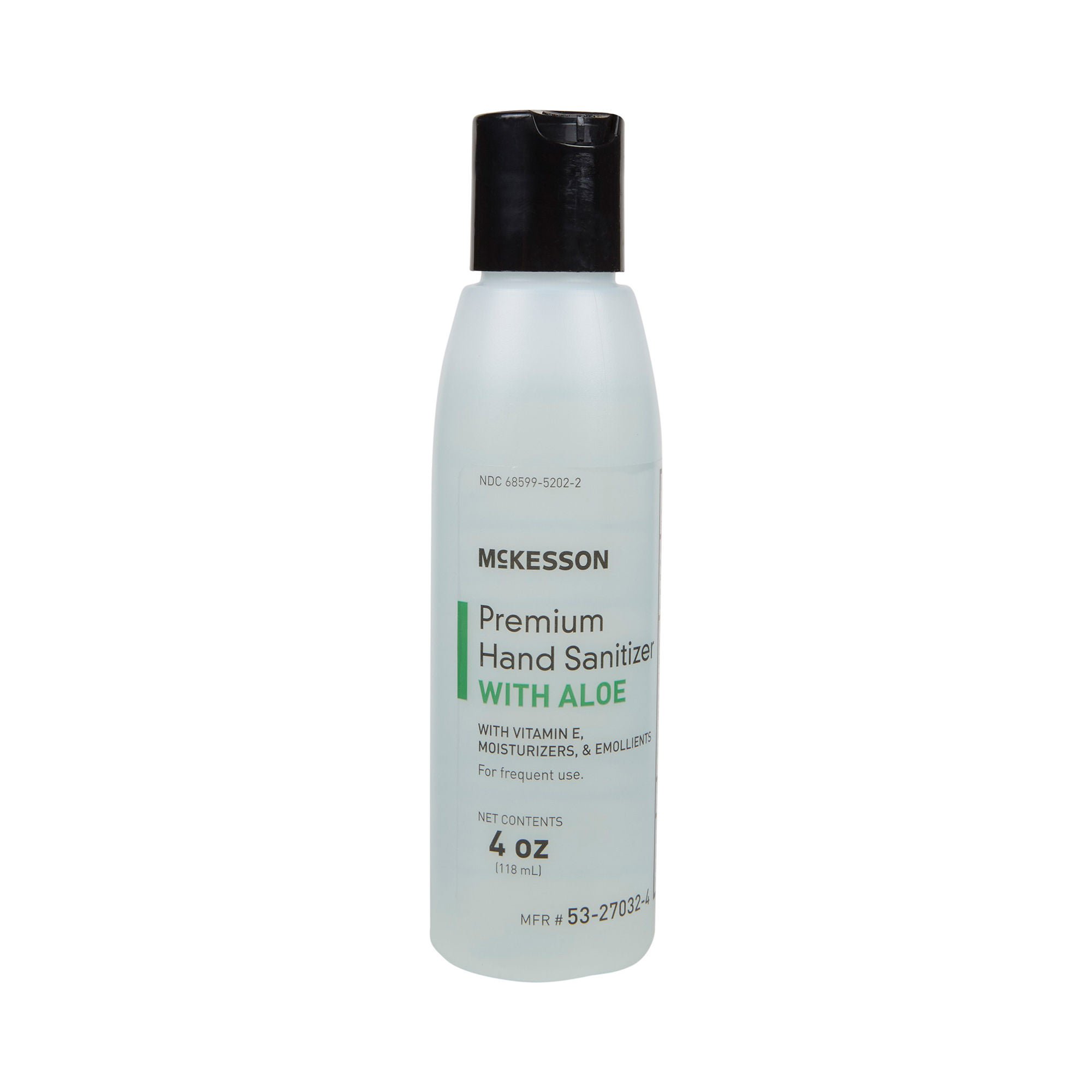 McKesson Premium Hand Sanitizer With Aloe, Ethyl Alcohol Gel, 4-ounce Bottle