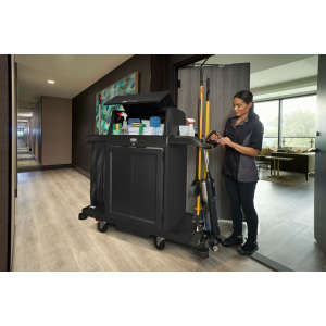 Rubbermaid Commercial, Vacuum Holder for Housekeeping Carts