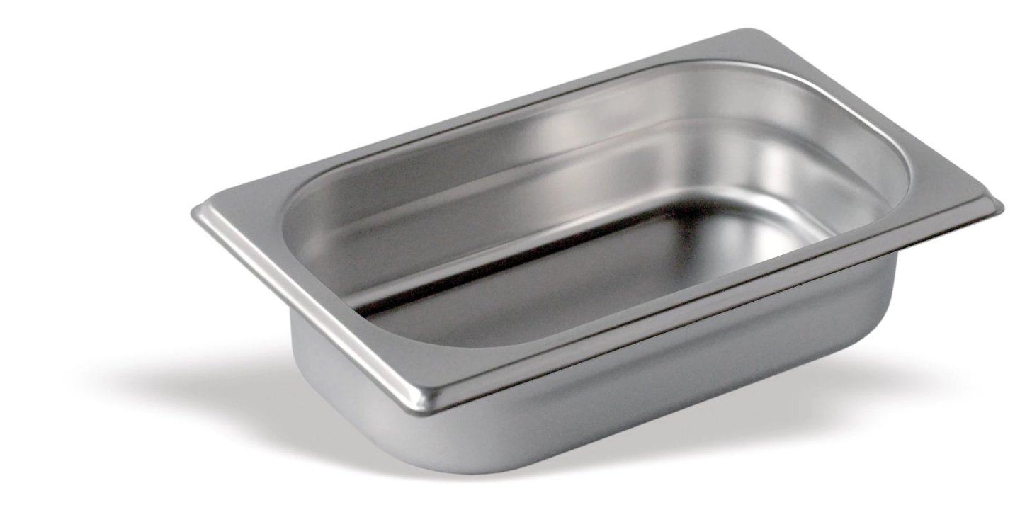 GN PRO 1/4 20 mm deep stainless steel