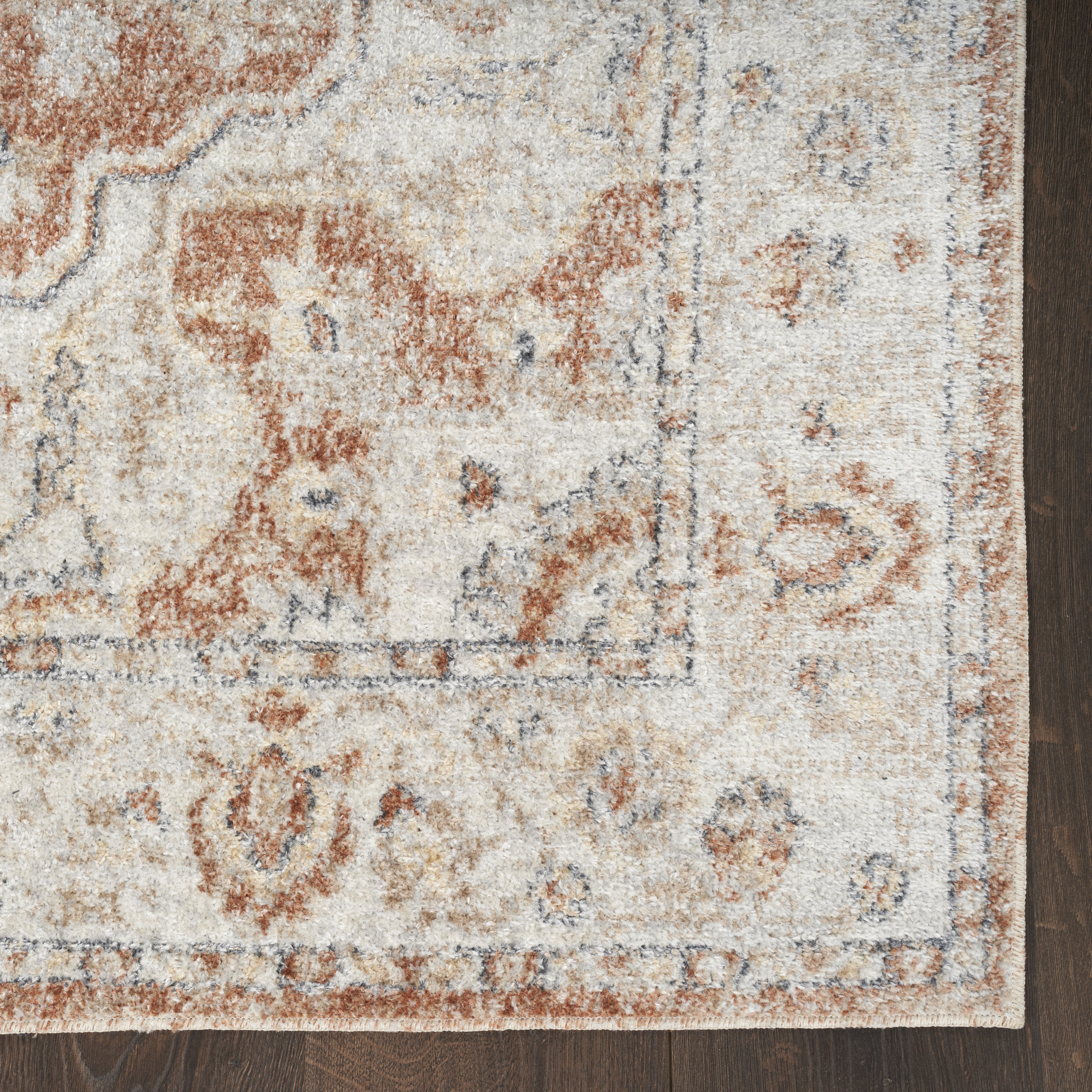 79.00" x 108.00" x .25" Astra Machine Washable Turkey N1806