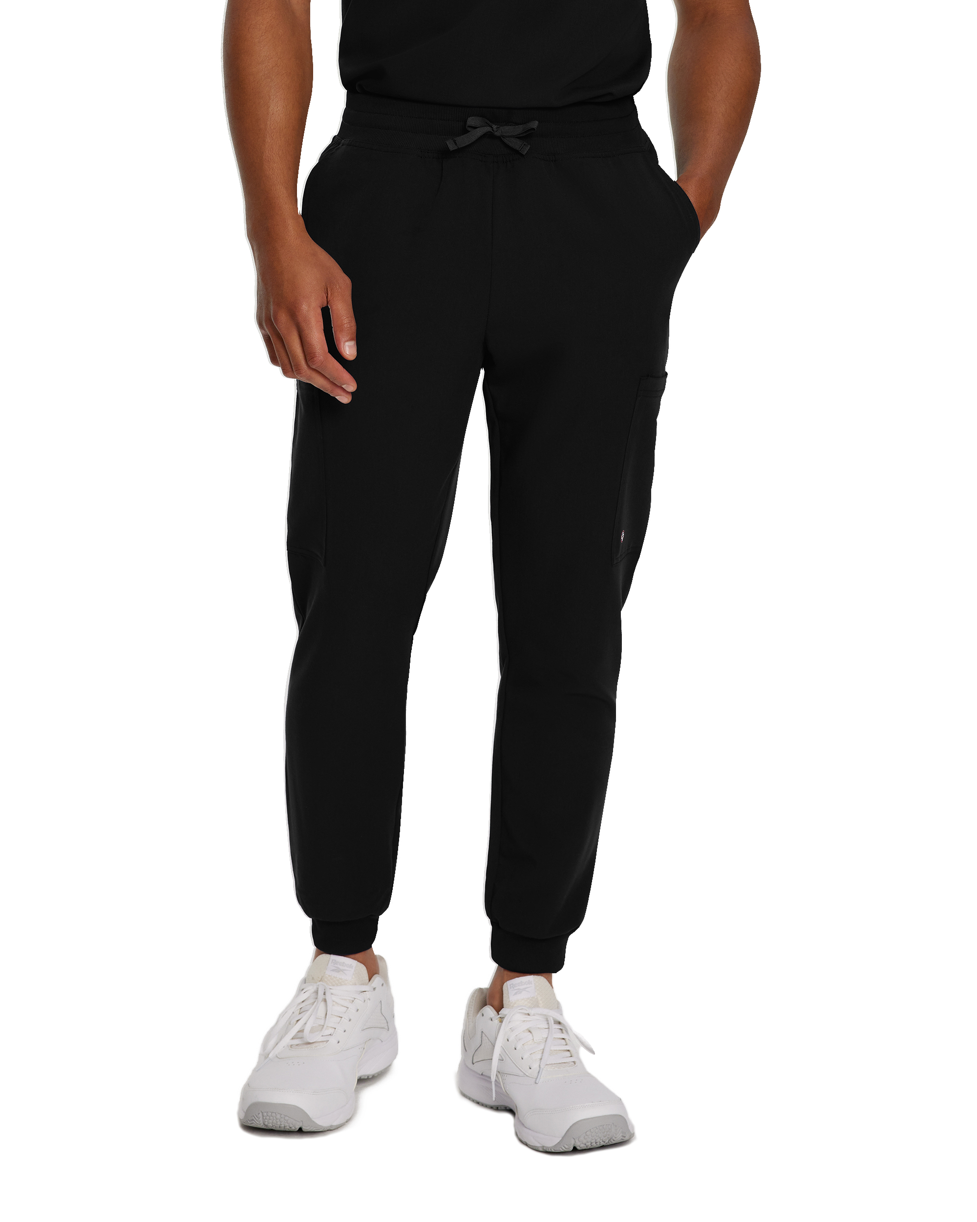 White Cross V-Tess Men&#8216;s Jogger Scrub Pants-White Cross