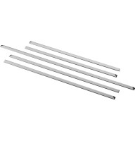 Slide-in Range Filler Kit - Stainless Steel — Model #: JXFILLR1SS Slide-in Range Filler Kit - Stainless Steel — Model #: JXFILLR1SS