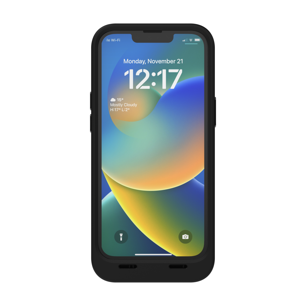 CONNECT Phone Case for iPhone 15 in Black