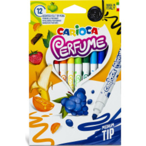 Perfume Scented Washable Felt Tip Pens - 12 Pieces