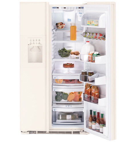 GE Profile CustomStyle™ ENERGY STAR® 22.6 Cu. Ft. Side-By-Side Refrigerator