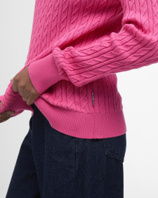 Hartland Crew Neck Jumper Rose Pink