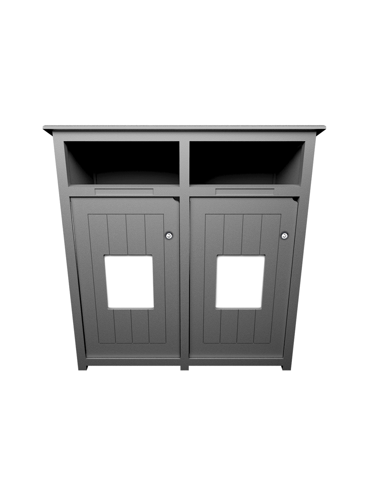 AURA – Double – Unit – Full – Grey