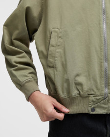 Arnfield Bomber Jacket Bleached Olive
