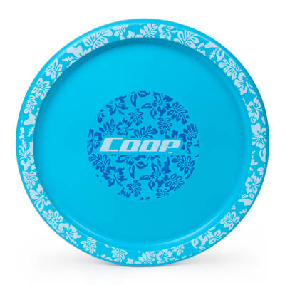 SwimWays Coop Hydro Skip Disc, Waterproof Disc, Skips on Water, Outdoor Games for Adults and Kids, Sports Equipment, Pool Party Games and Toys, Ages 5 and Up, Blue