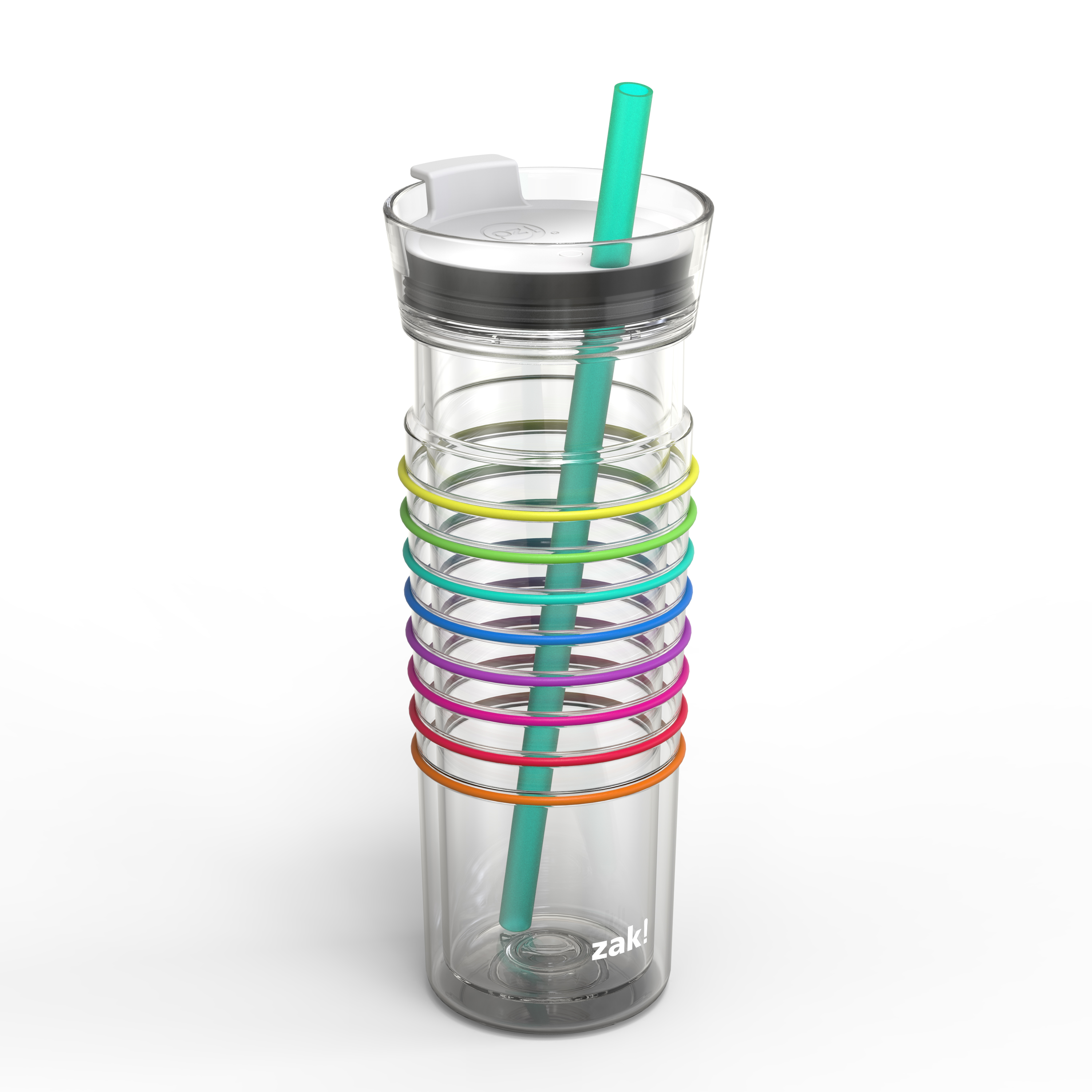 Zak! Hydration 20 ounce Insulated Tumbler, Clear slideshow image 6 Zak! Hydration 20 ounce Insulated Tumbler, Clear slideshow image 6