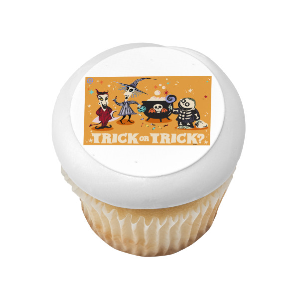 Disney Tim Burton's The Nightmare Before Christmas Trick or Trick? PhotoCake® Edible Image®