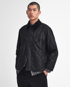 A7 Pacemaster Waxed Jacket Classic Black