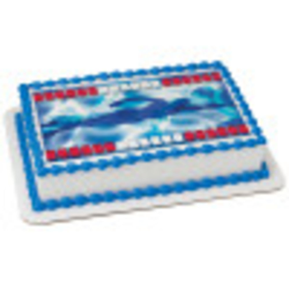 Image Cake Swimming