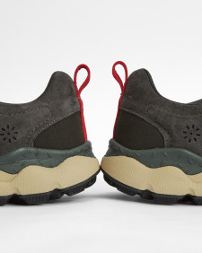 Barbour x Flower Mountain Back Country Uni Trainers Brown Beige