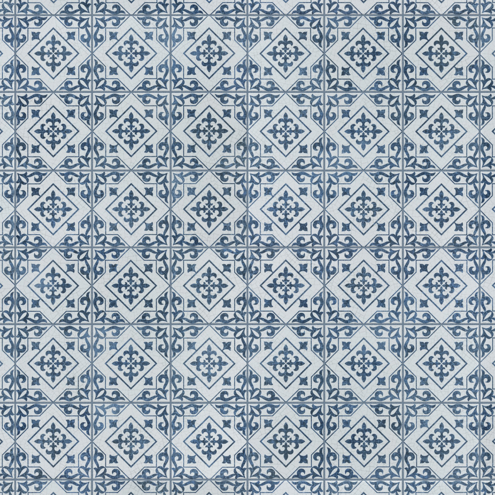 Harmonia Atlantic Cobalt Blue 13 in. x 13 in. Ceramic Floor and Wall Tile