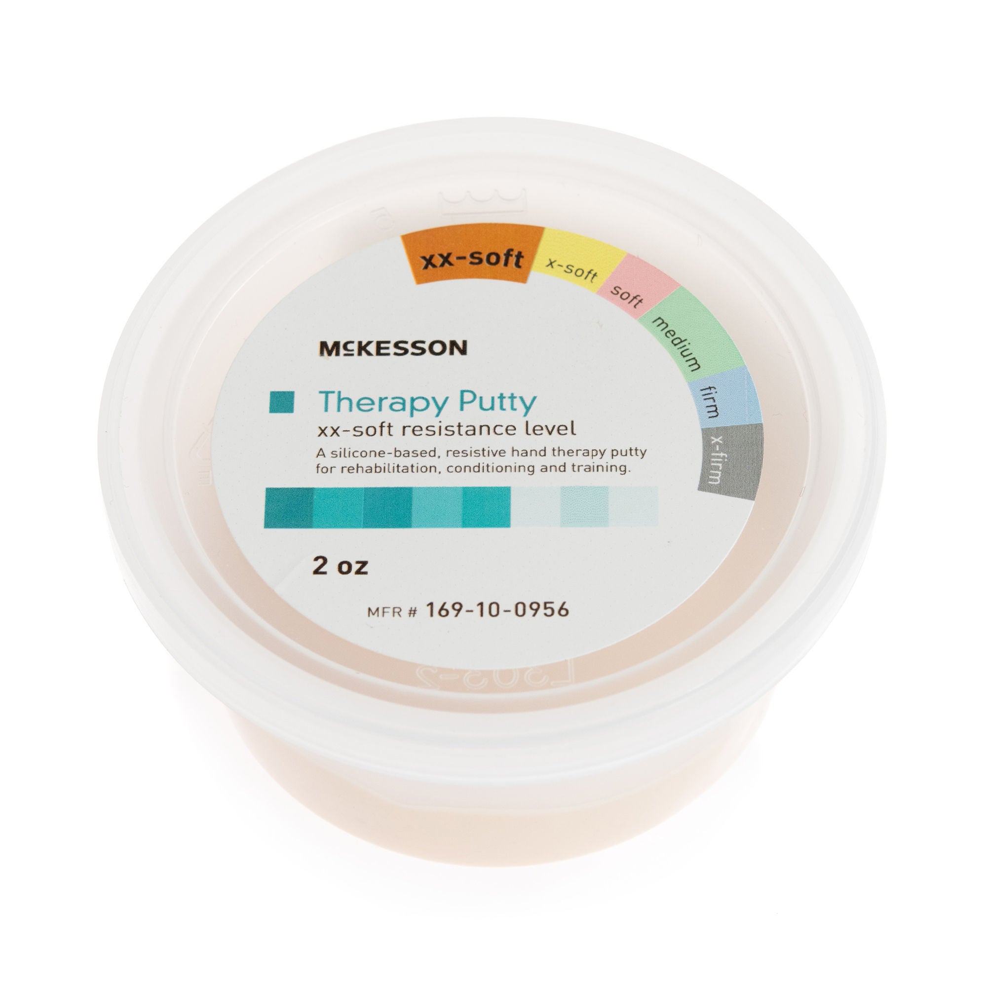 McKesson Therapy Putty, Tan, 2X-Soft, 2-ounce Container