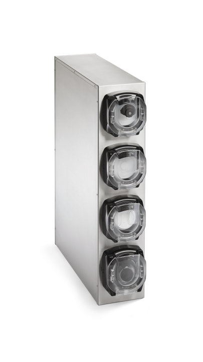 Configurable Stainless Steel Dispenser Cabinets with LidSaver® 3 Lid Dispenser Options
