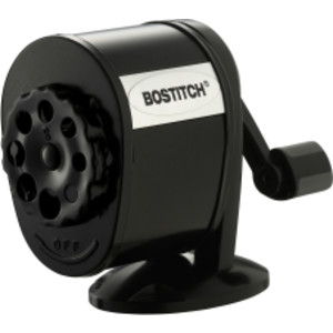 Antimicrobial Manual Pencil Sharpener, Black