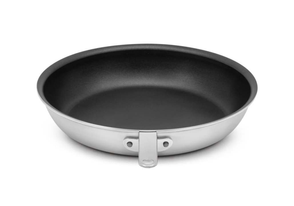 12-inch Wear-Ever® aluminum fry pan with SteelCoat x3™ nonstick coating and plated handle