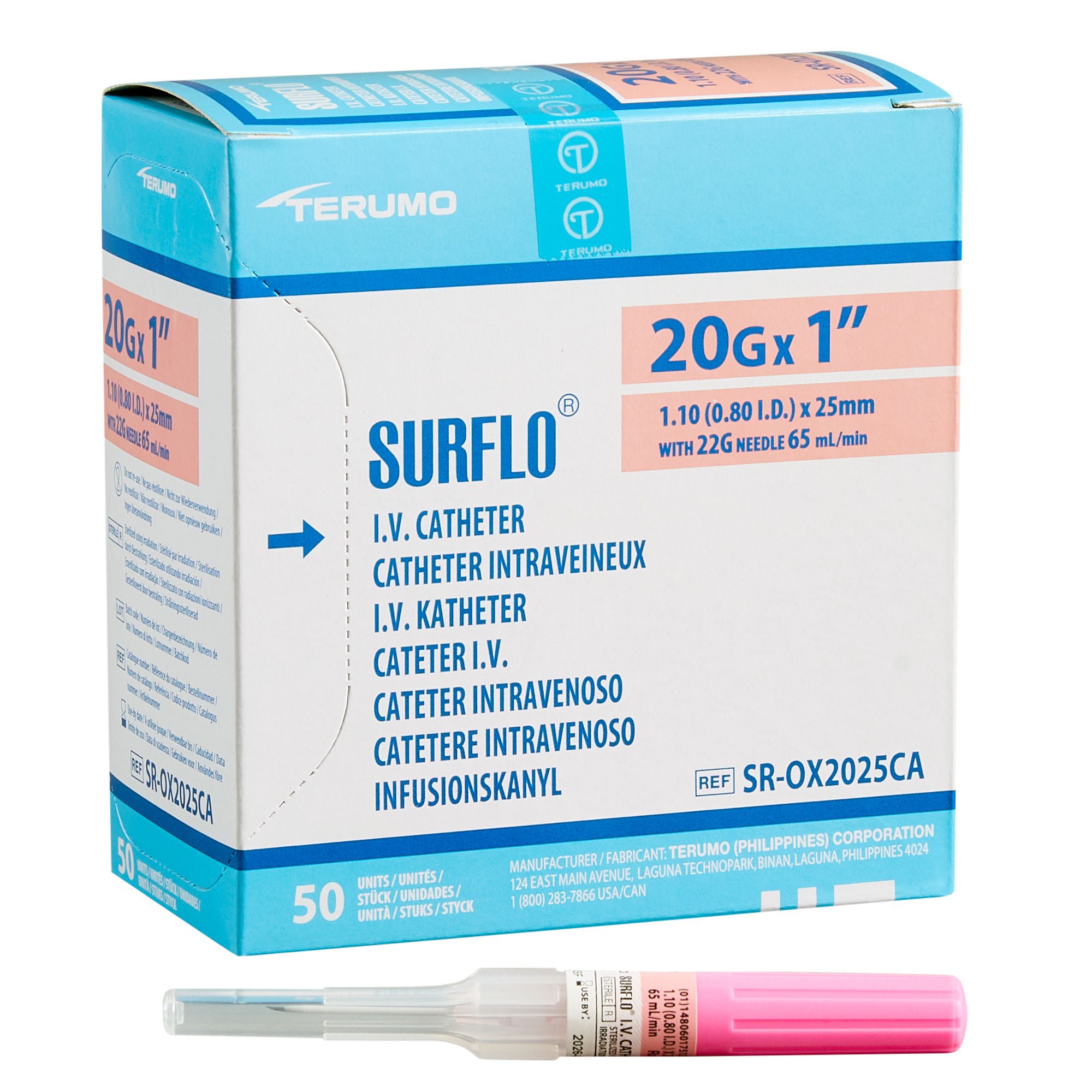 Surflo® Peripheral IV Catheter
