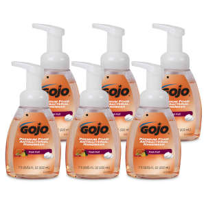 Gojo, Premium Antibacterial Handwash Foam Soap,  7.5 fl oz Bottle