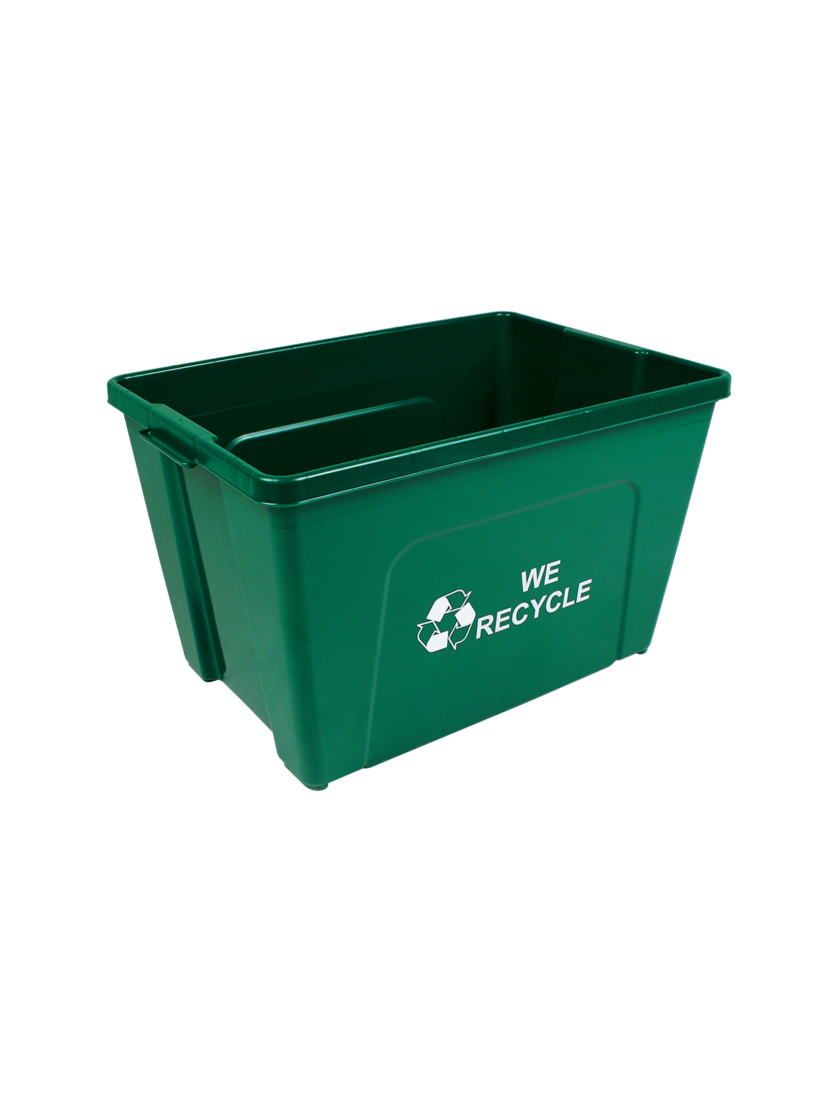 CURBSIDE – Single – Body – True 18 – Mobius Loop-We Recycle 2 Sides – Dark Green