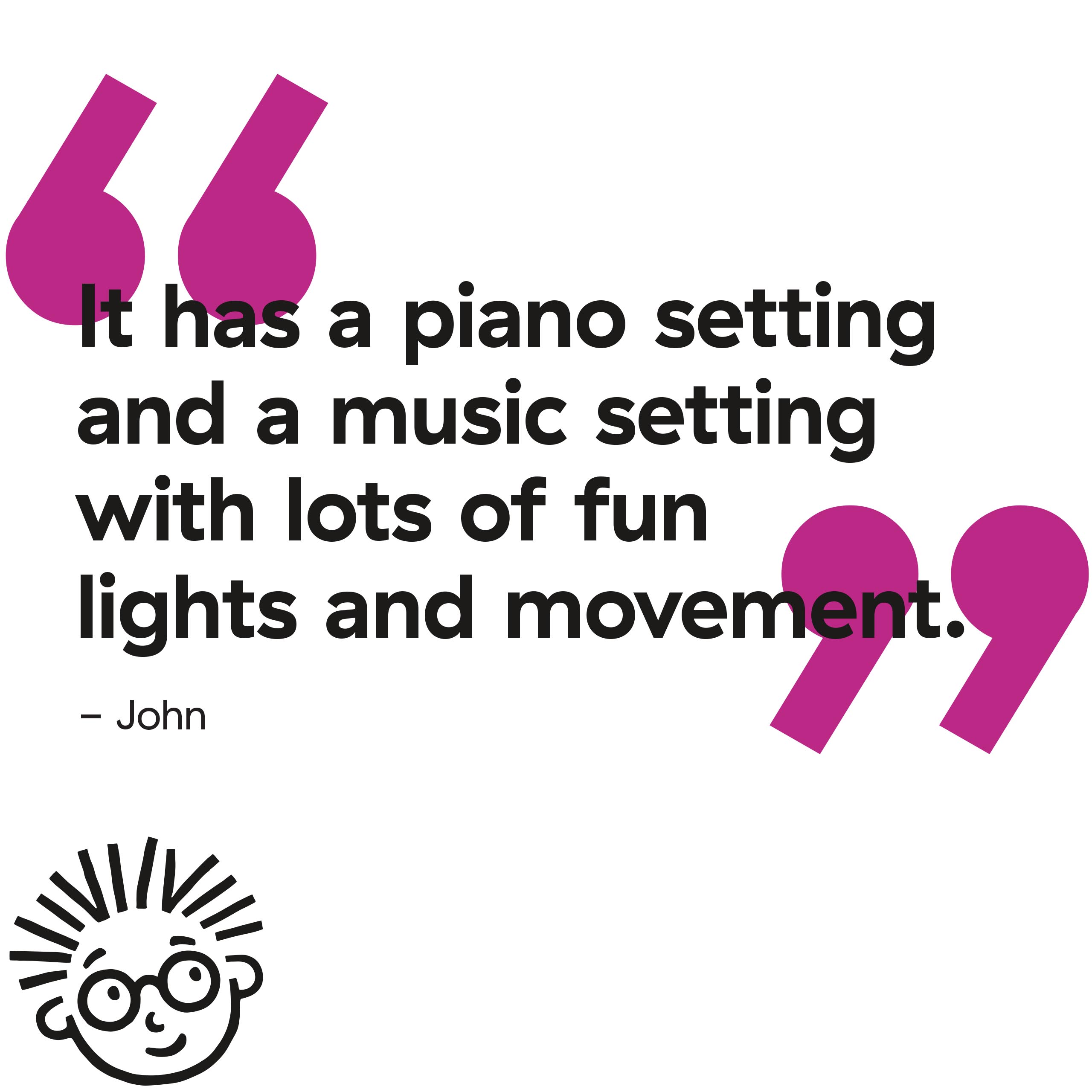 Pop & Glow Piano™ Musical Toy