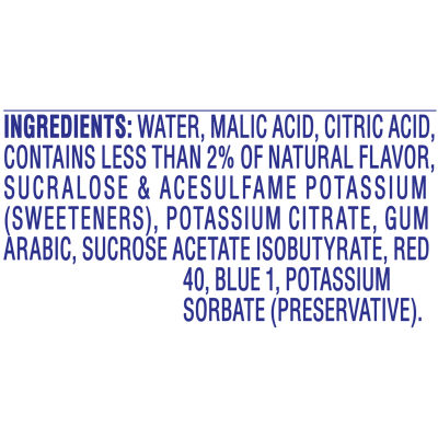 Crystal Light Liquid Blueberry Raspberry Drink Mix, 1.62 fl oz Bottle