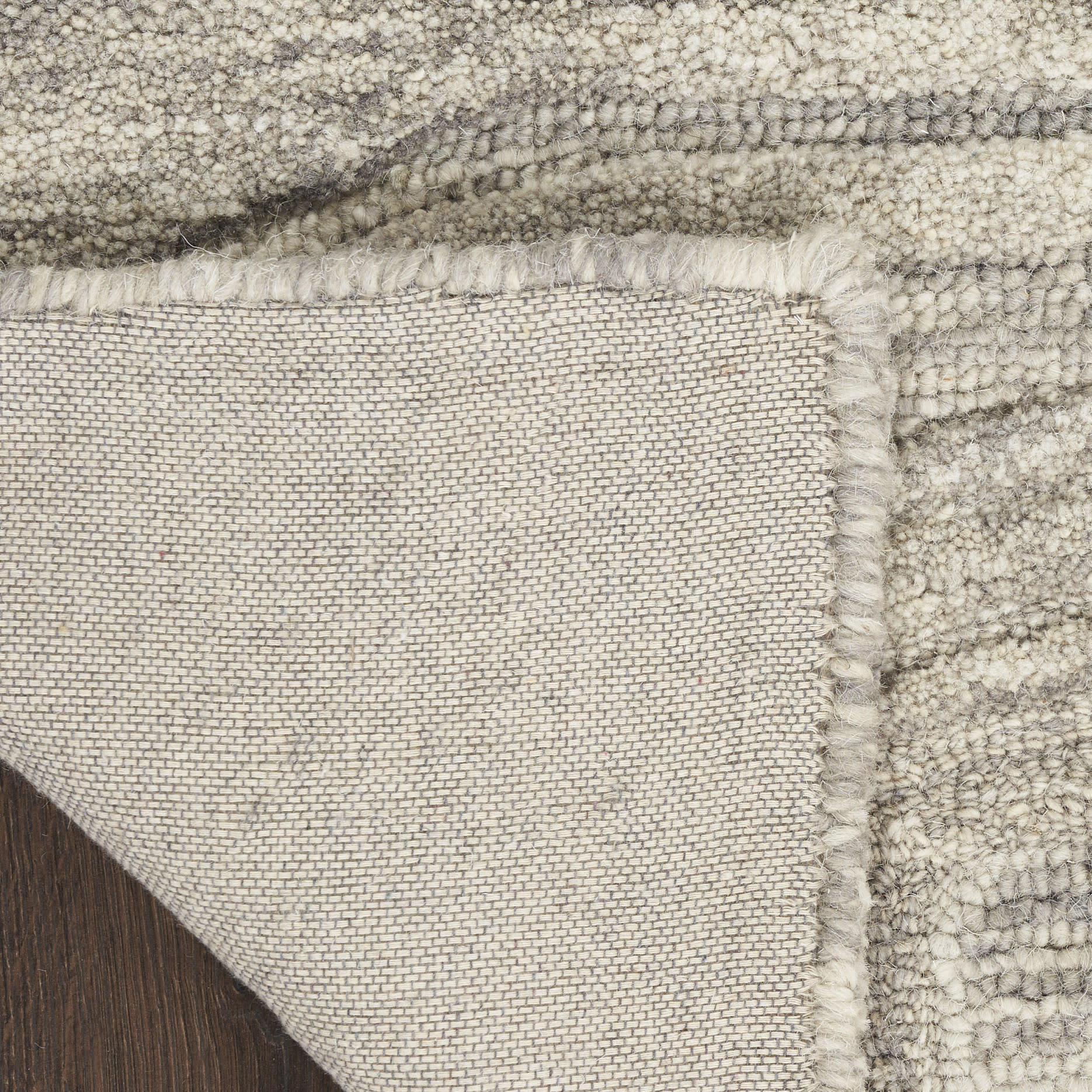 Nourison Graceful 2'3" x 7'6" Grey Modern Indoor Rug