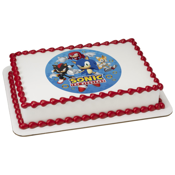 Sonic the Hedgehog™ Still Unstoppable  PhotoCake® Edible Image®