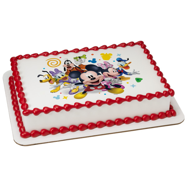 Disney Mickey Mouse Funhouse Epic Fun PhotoCake® Edible Image®