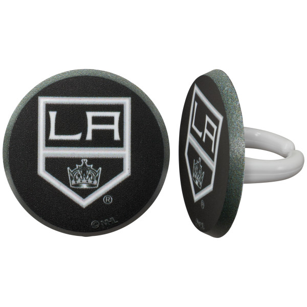 NHL® Team Puck Cupcake Rings
