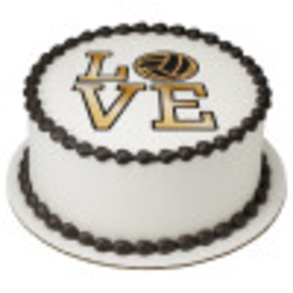 Order Volleyball Love Edible Image By PhotoCake Cake From HORNBACHER