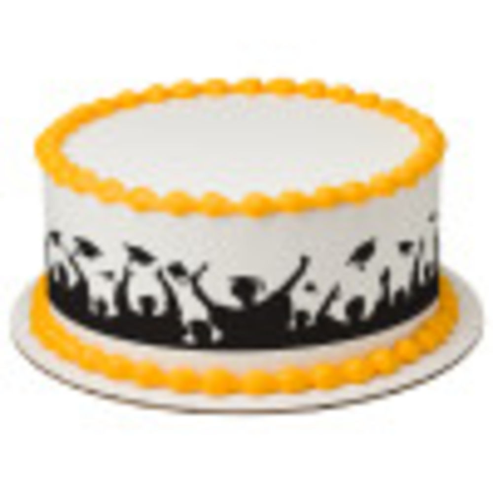 Image Cake Hats Off Silhouette