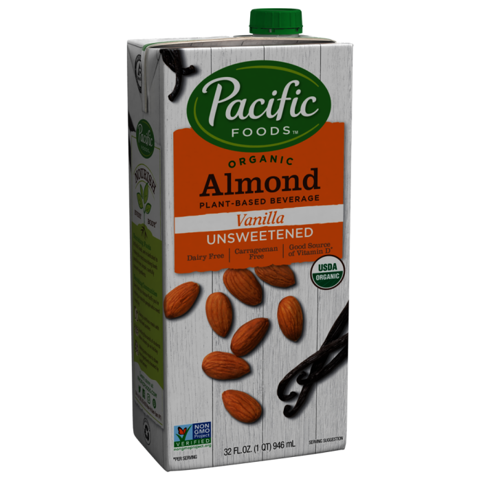 Organic Unsweetened Almond Vanilla Beverage