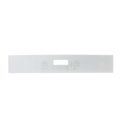Wall oven -control panel and glass touch/White