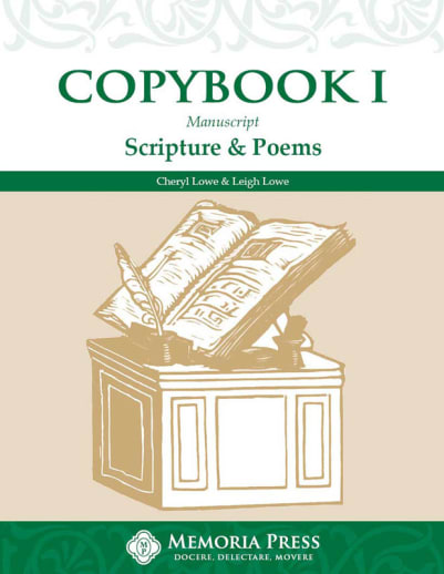 Memoria Press Copybook 1: Scripture & Poems