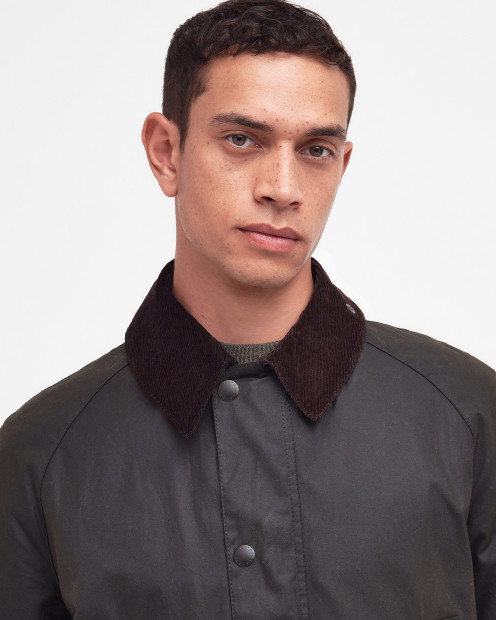 Border® Waxed Jacket Sage