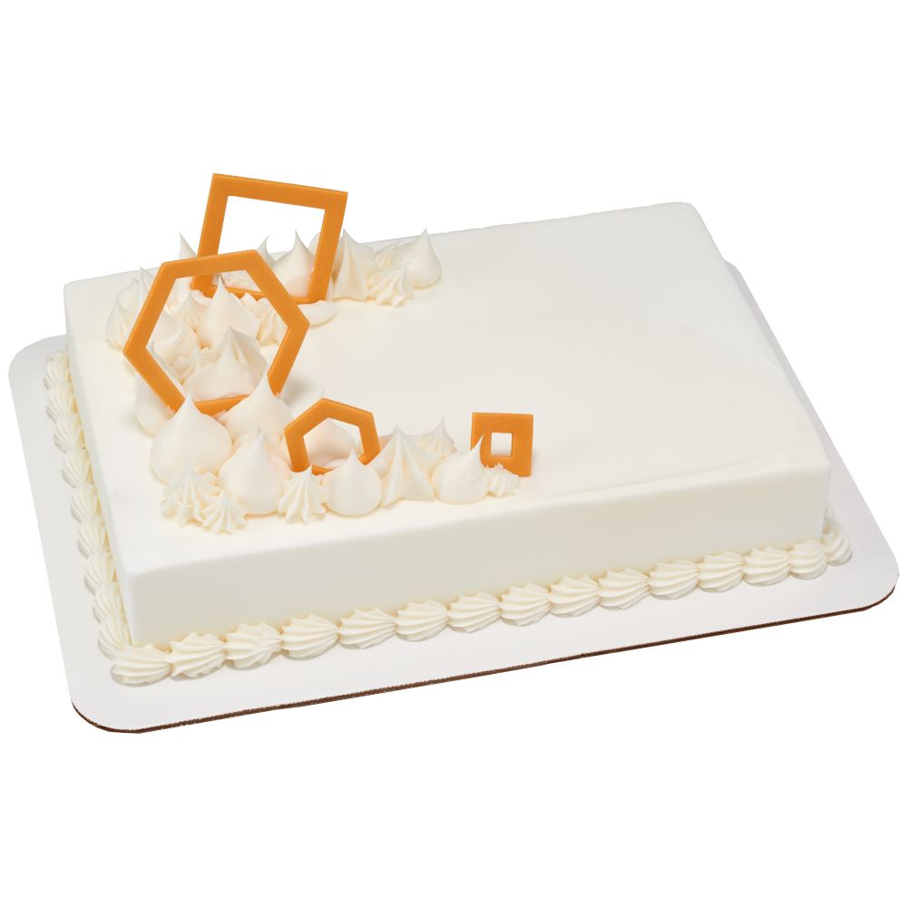 Image Cake Geometric Shapes