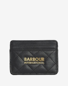 Quilted Card Holder Classic Black