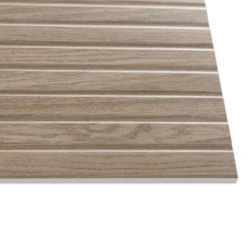 Woodstrip Nogal 11-3/4 in. x 23-1/2 in. Ceramic Wall Tile