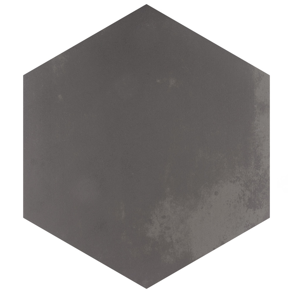 Horizon Hex Nero 7-3/4 in. x 9 in. Porcelain Floor and Wall Tile