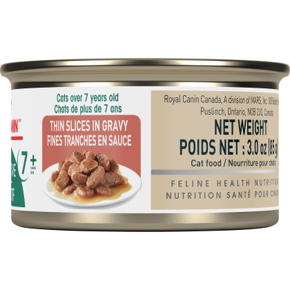 Royal Canin Feline Health Nutrition Instinctive 7+ Thin Slices In Gravy Canned Cat Food