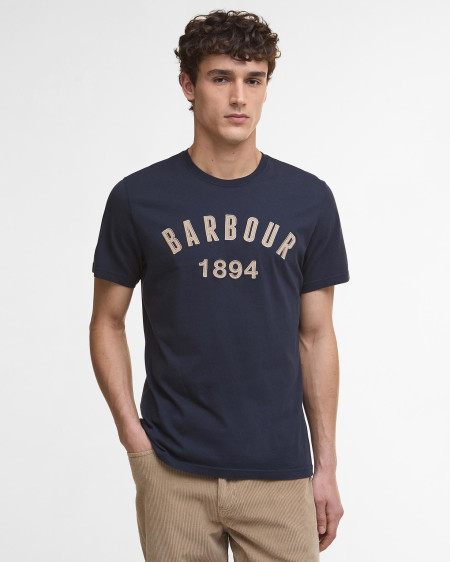 T-shirt con stampa Hollins