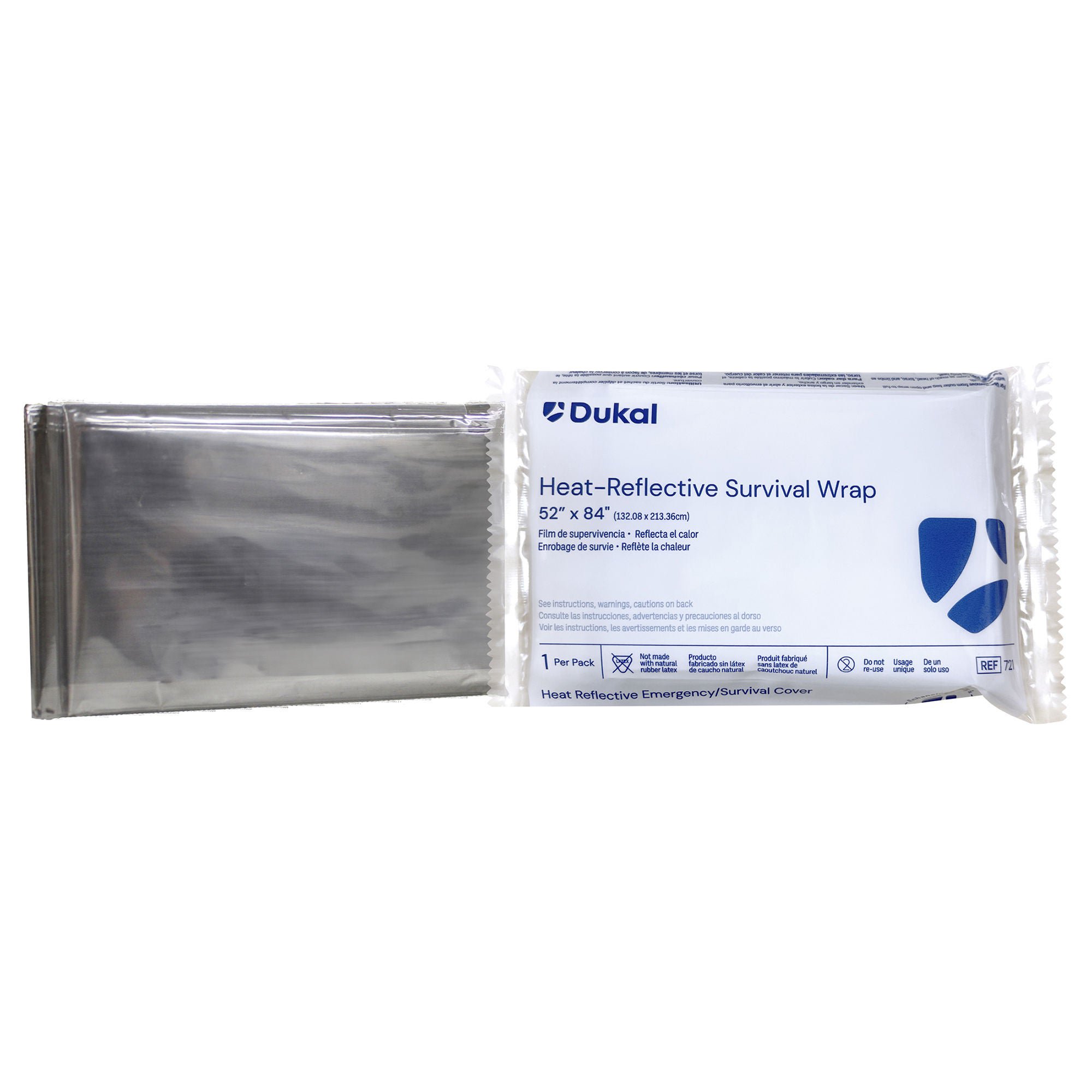 Dukal Survival Wrap, 52 x 84 Inch