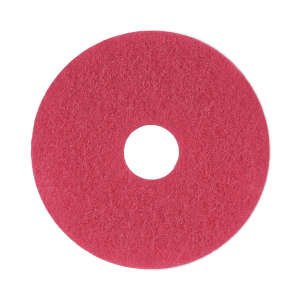 Boardwalk,  Buffing Round Floor Pad, 13", Red