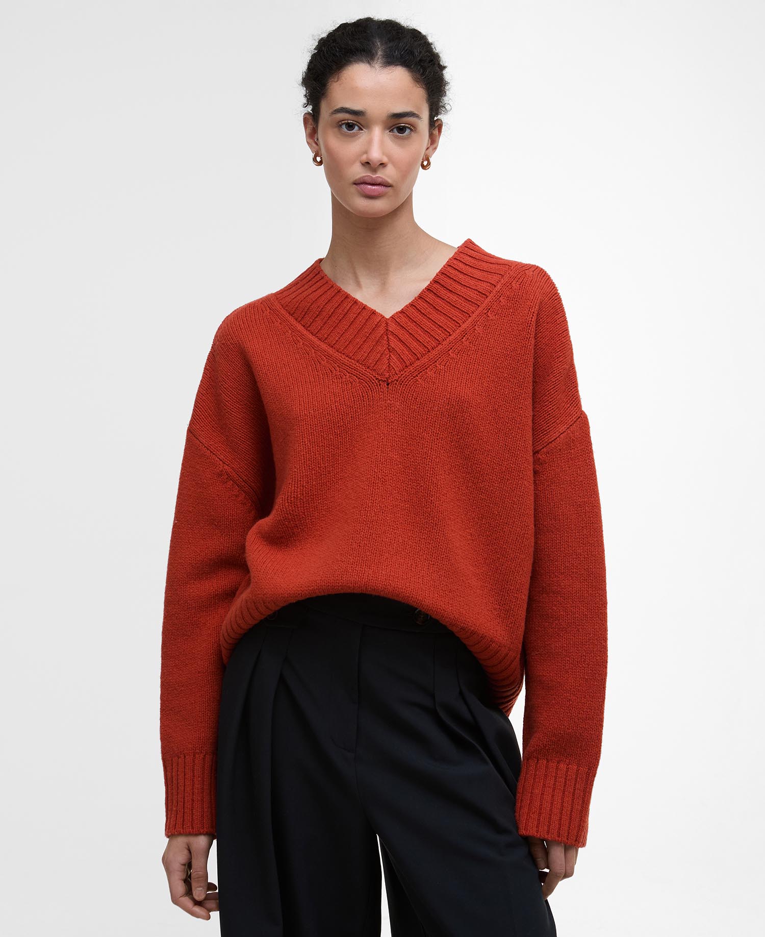 Maglione Antonia con scollo a V image number 0